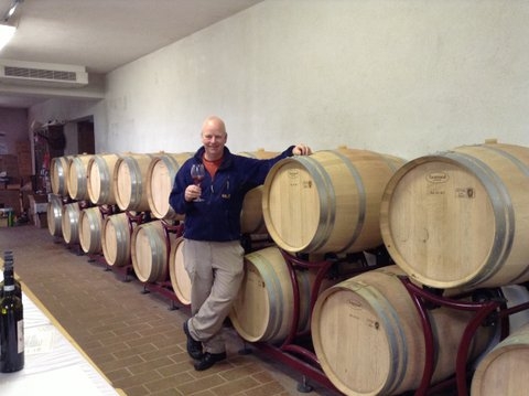 Gerard bij Uccelliera mei 2013