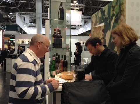 Prowein 2014, Proeven bij Poderi del Paradiso