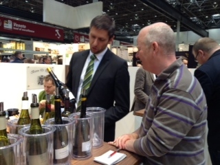 Prowein 2015 Gerard bij Kellerei Kaltern