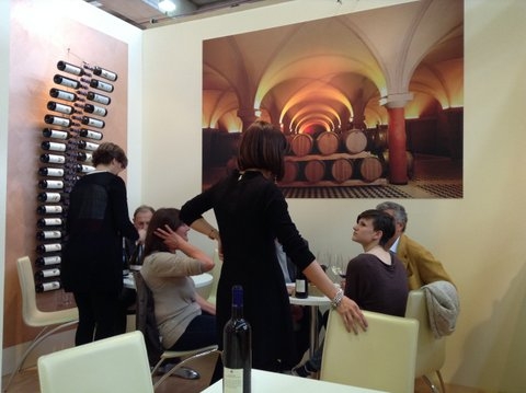 Stand van Marziano Abbona op Vinitaly Stand van Marziano Abbona op Vinitaly